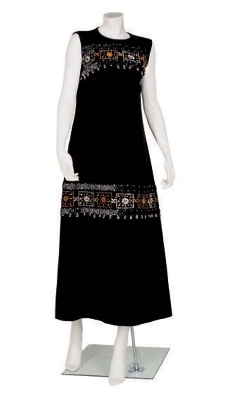 LORIS AZZARO EVENING DRESS