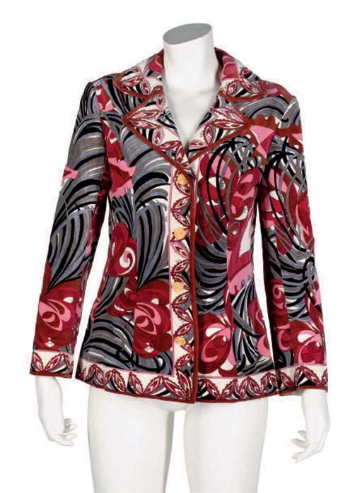 TWO VELVET JACKETS, PUCCI, 1970s