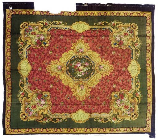 A LARGE EUROPEAN PILE CARPET