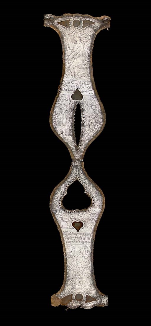A GERMAN CHASTITY BELT, IN 17TH CENTURY STYLE