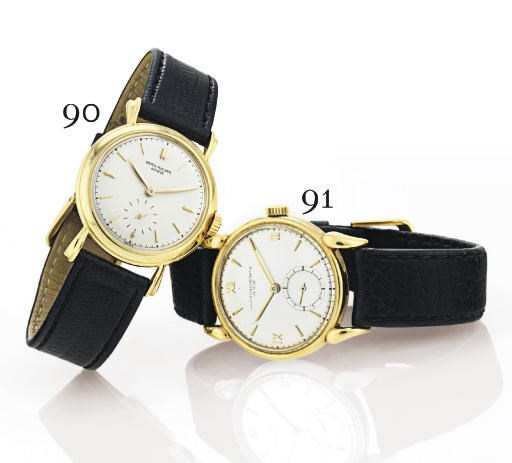 VACHERON CONSTANTIN. A RARE 18K GOLD WRISTWATCH WITH UNUSUAL LUGS