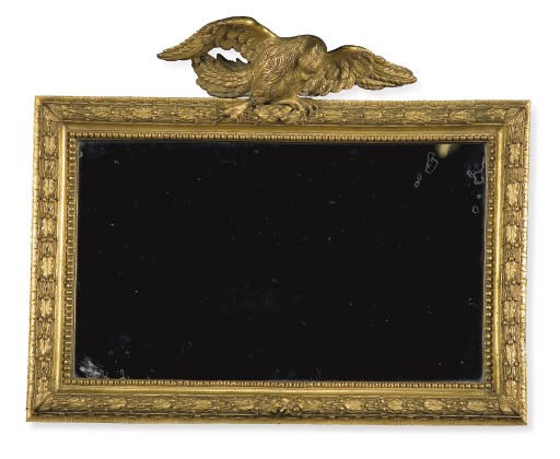 AN ITALIAN GILT-BRONZE FRAME