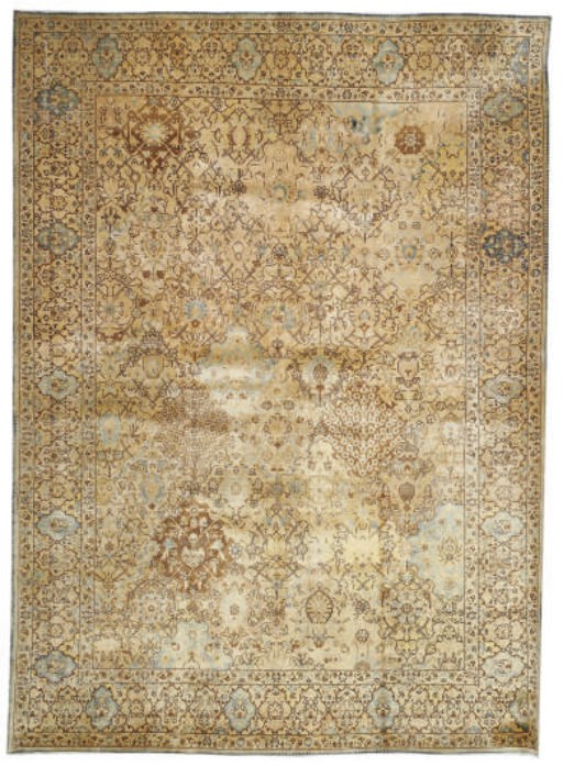 A fine Tabriz carpet