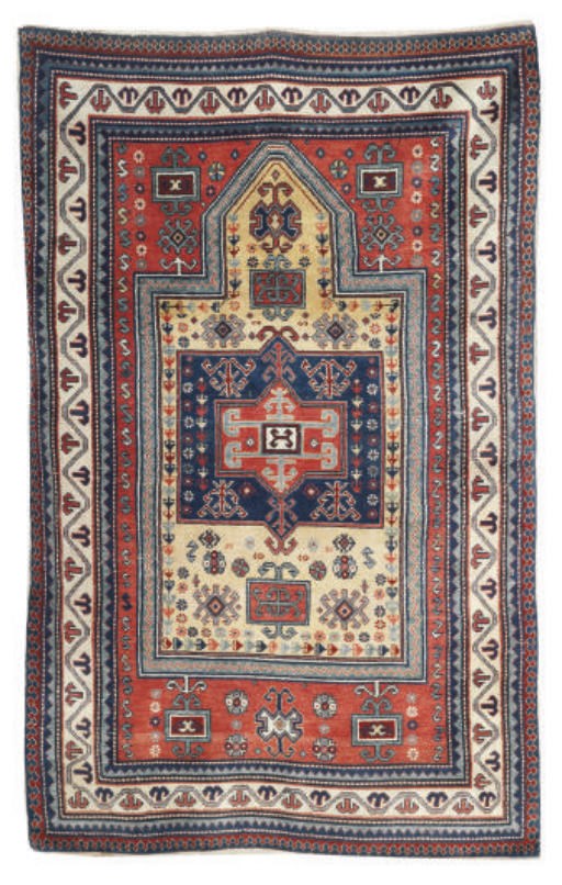 An Erevan prayer rug & Karabagh rug
