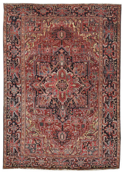 A Heriz carpet