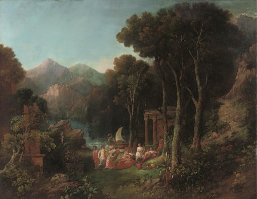 Circle of Charles Coleman (Rome fl. 1839-1869)