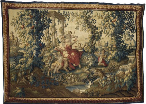 TAPISSERIE D'AUBUSSON DU XVIIIEME SIECLE