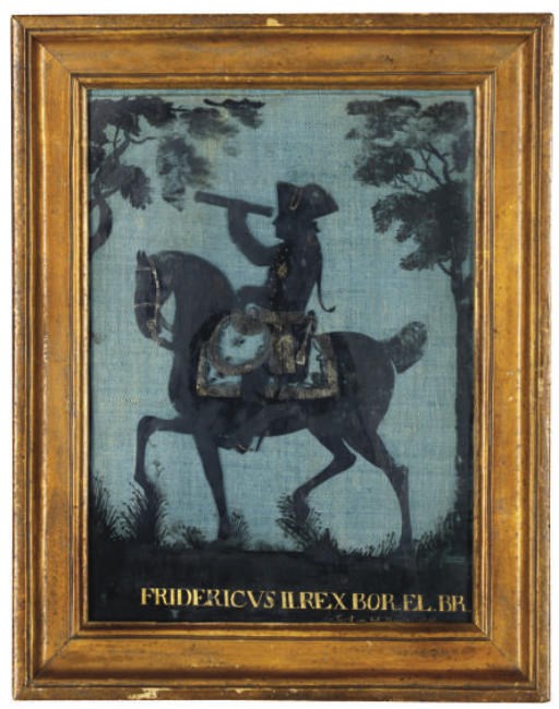 FIXE SOUS VERRE DU XIXEME SIECLE
