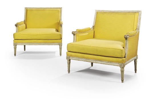 PAIRE DE MARQUISES A LA REINE DE STYLE LOUIS XVI