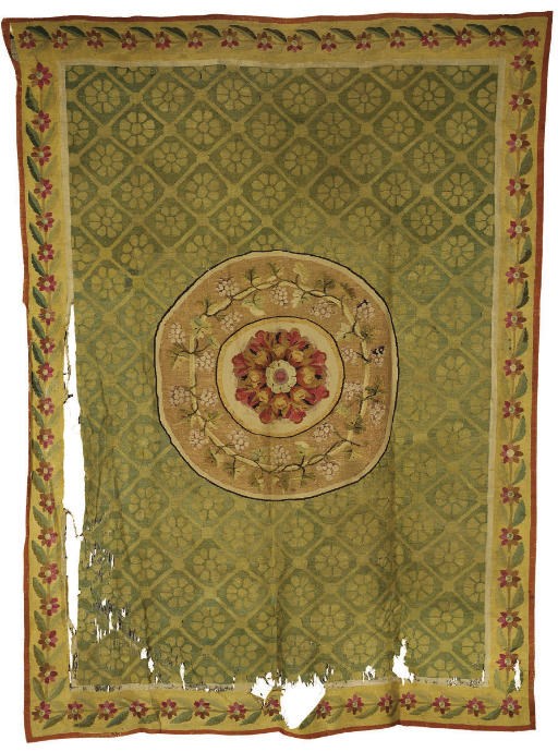 TAPIS D'EPOQUE EMPIRE