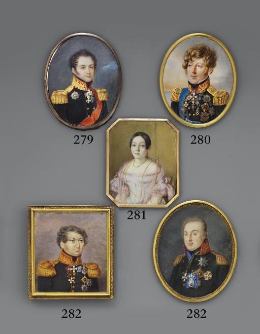 MIKHAIL IVANOVICH TEREBENEV (RUSSIAN, 1795-1866)