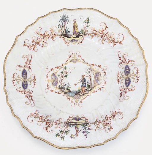 A DOCCIA (LORENZO GINORI) PLATE