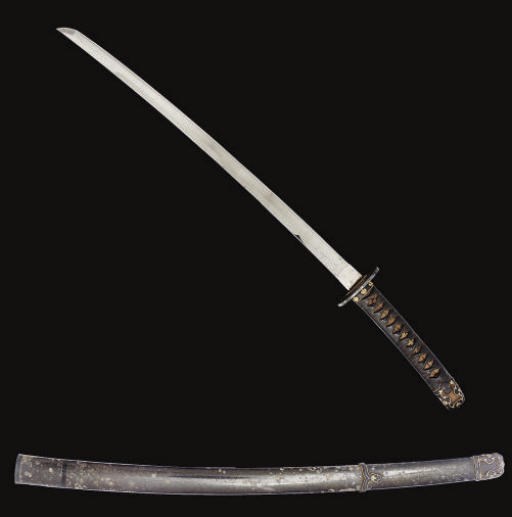 A Japanese Sword, signed Kunitomo, circa 1500