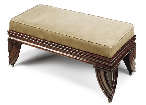 A ROSEWOOD STOOL