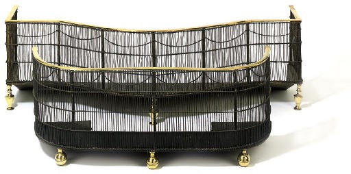 AN ENGLISH STEEL-WIRE FENDER
