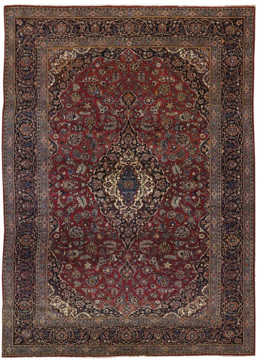 A fine Kashan carpet