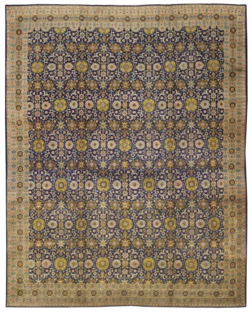 A fine Tabriz carpet