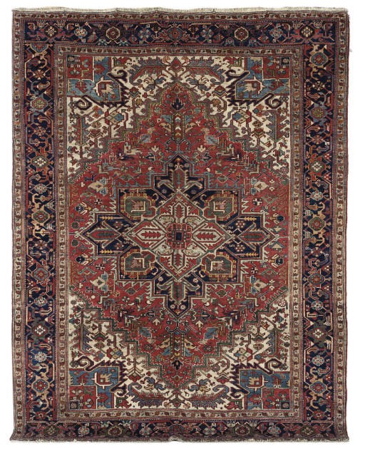 A fine Heriz carpet