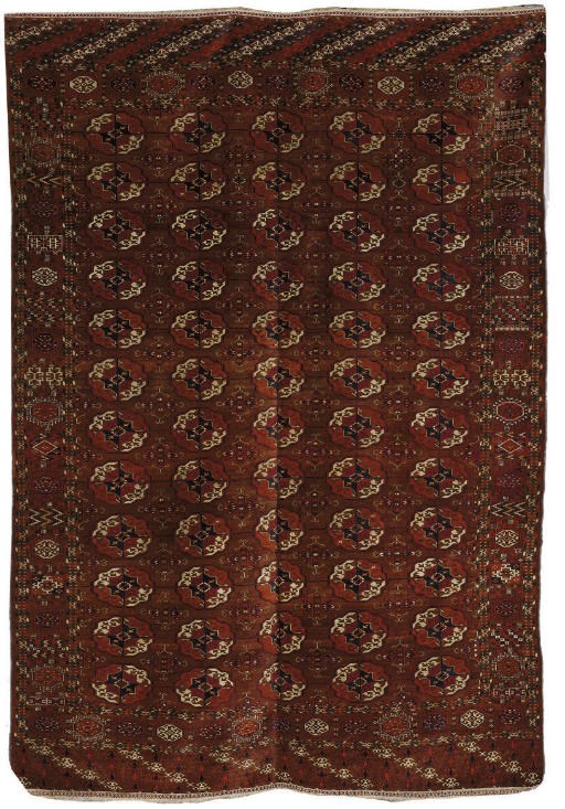 A fine antique Tekke Main carpet