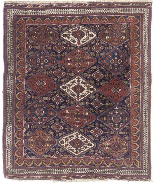 An antique Afshar rug