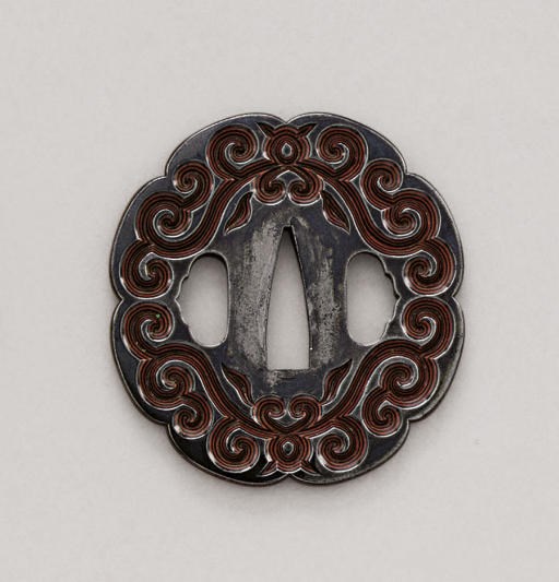 A Yoshioka School Tsuba