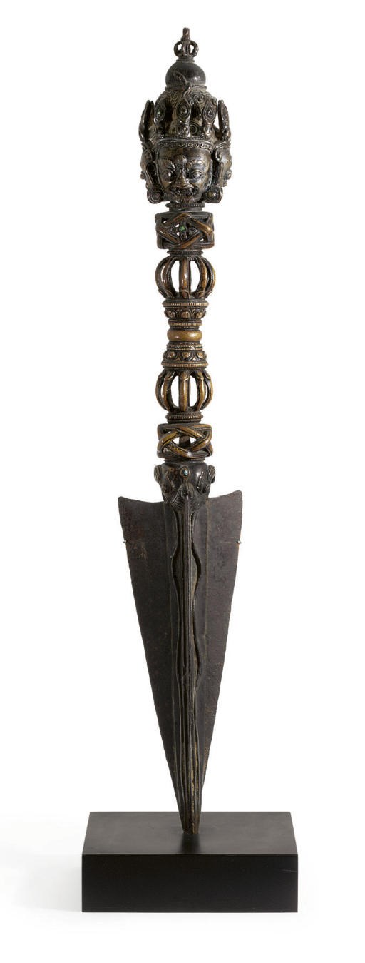 A Large Bronze Purbhu