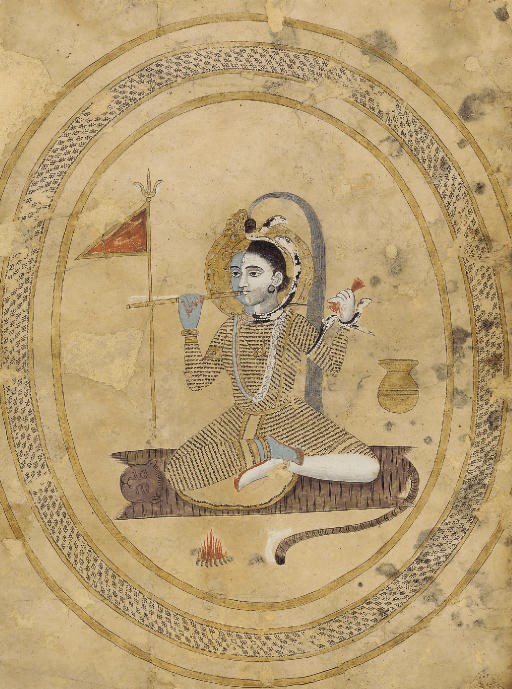 A painting of Harihara