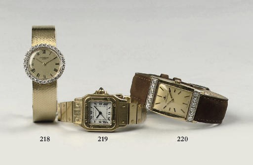 A LADY'S DIAMOND WRISTWATCH, BY CHOPARD