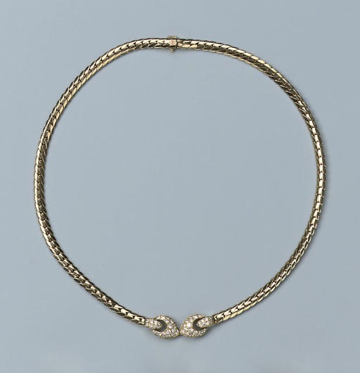 A DIAMOND NECKLACE, BY CARTIER