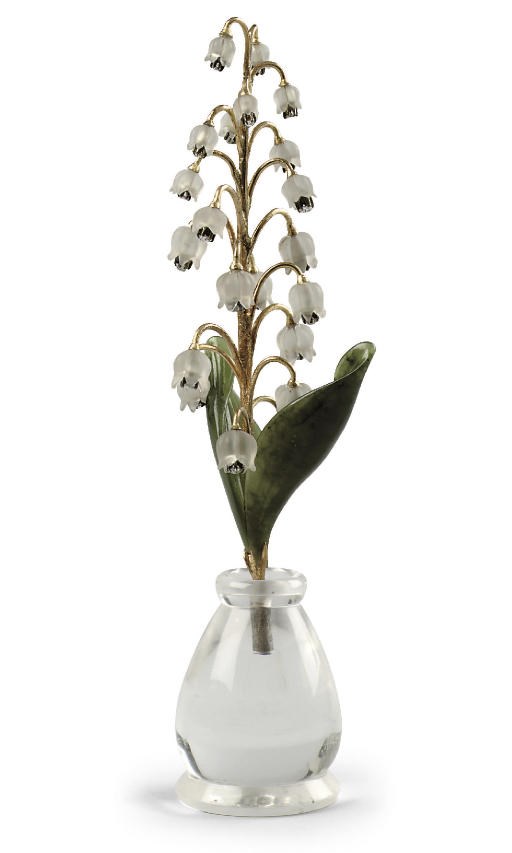A RUSSIAN FLOWER VASE MINIATURE