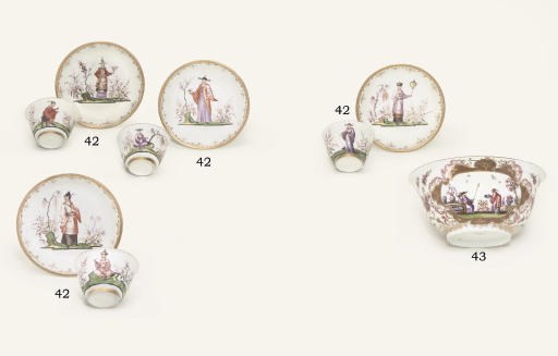 A MEISSEN CHINOISERIE BOWL