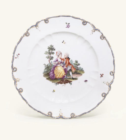 A FRANKENTHAL PLATE