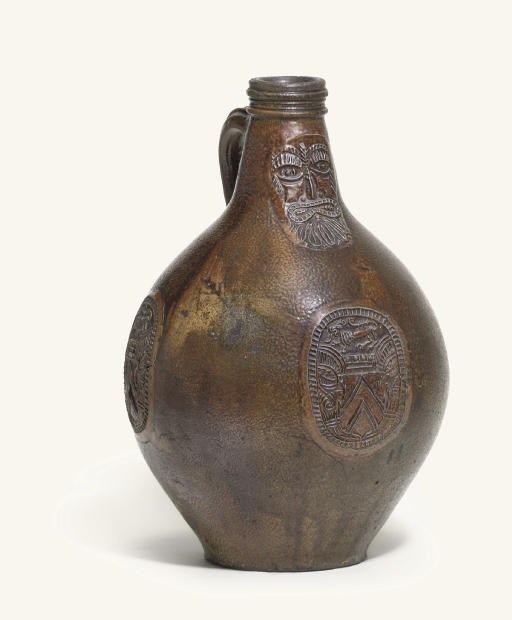 A GERMAN STONEWARE ARMORIAL BARTMANKRUG