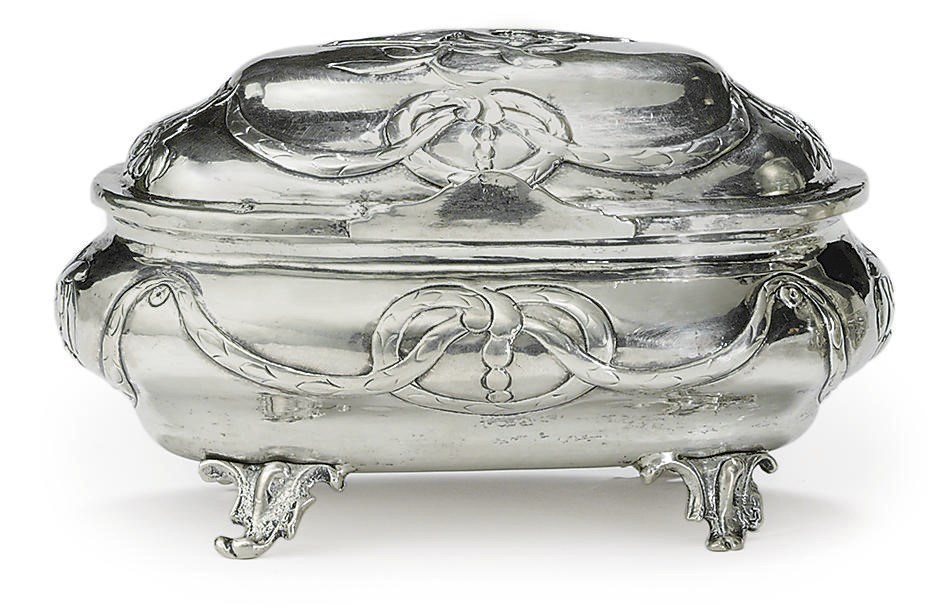 A Silver Sugar-Box