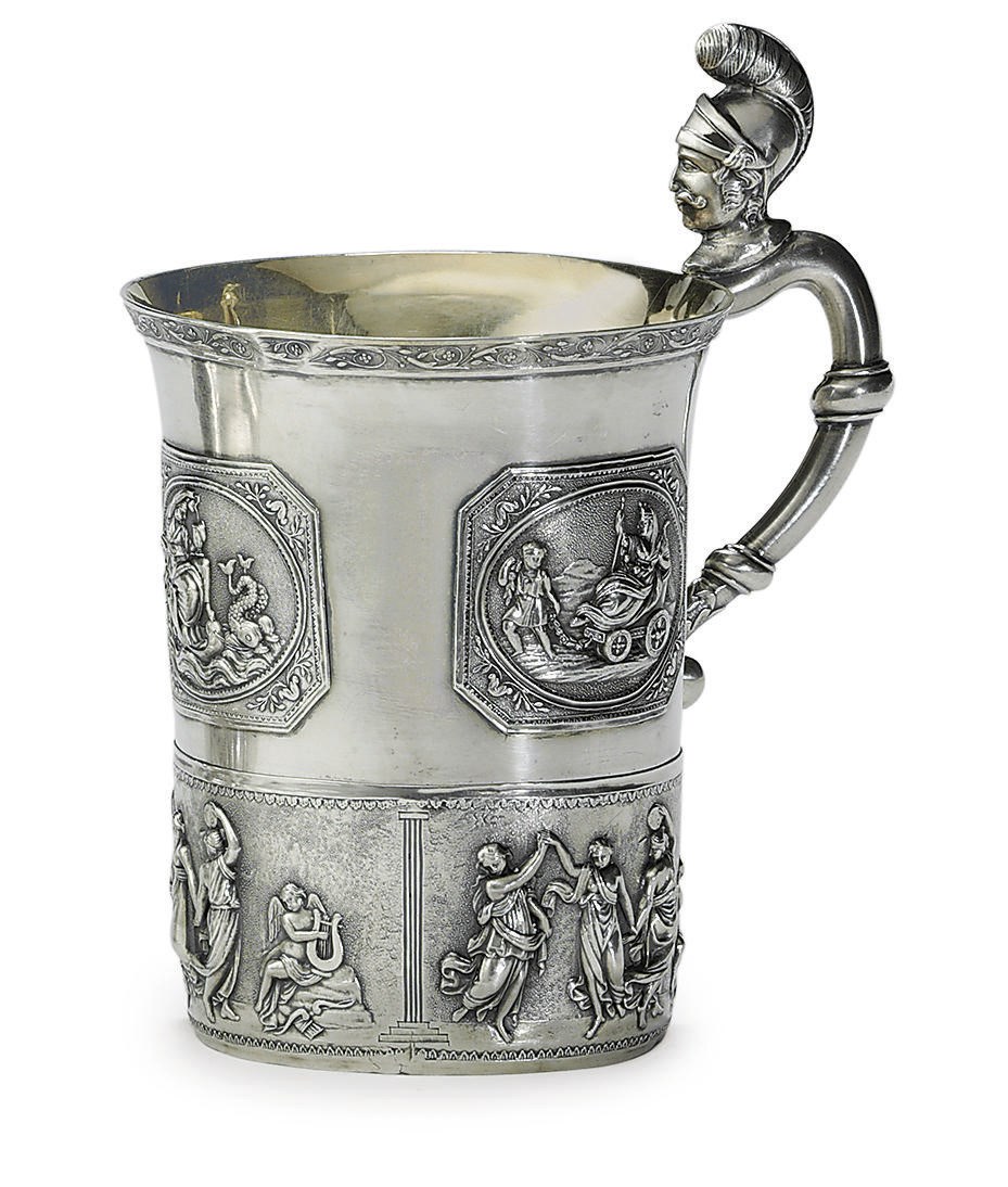 A Silver Handled Cup