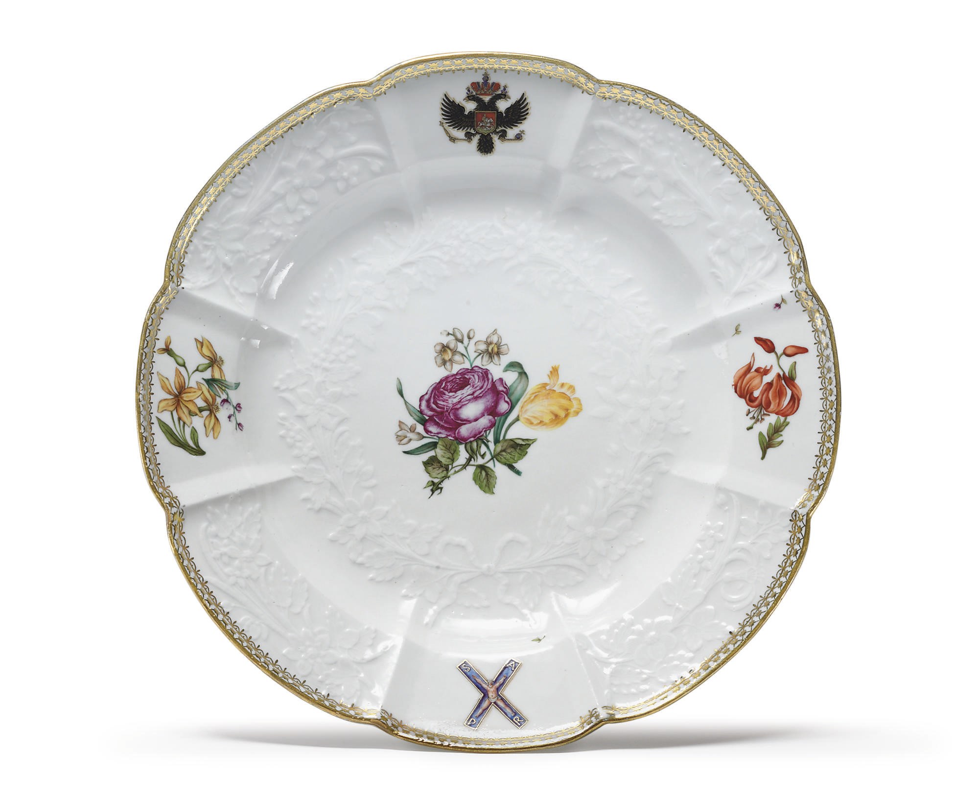 A Porcelain Plate From The St. Andrew The First Called Service
