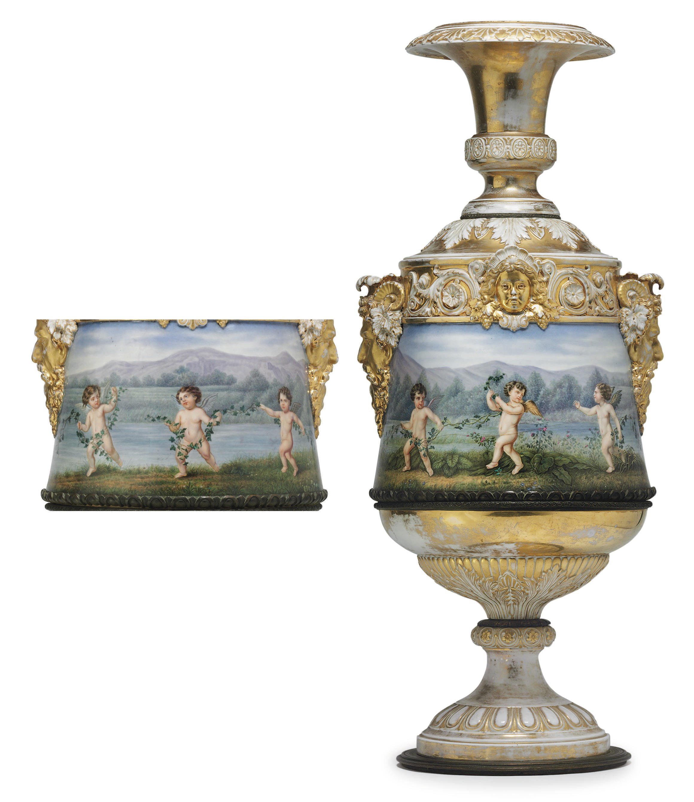 A Large Porcelain Vase