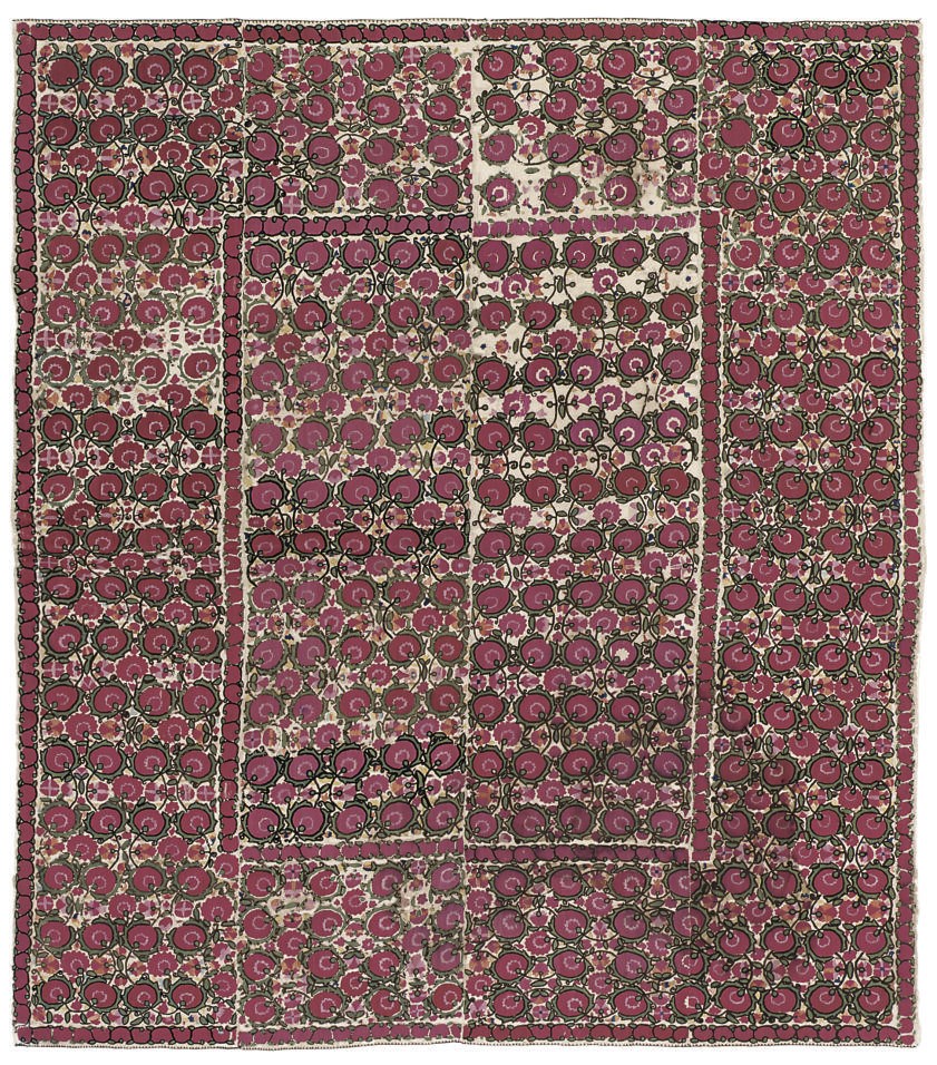 A SUSANI, URA TUBE AREA, USBEKISTAN, 19TH CENTURY
