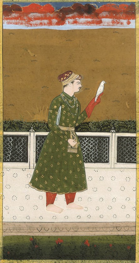PORTRAIT OF A FALCONER, RAJASTHAN, 19TH CENTURY