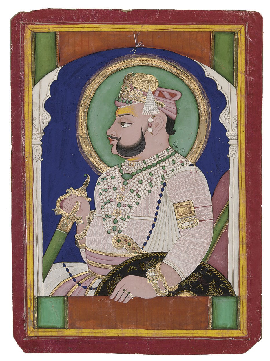 PORTRAIT OF A RAJA, KOTAH, CIRCA 1840