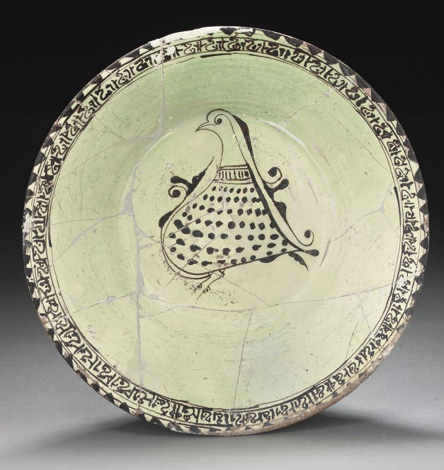 A NISHAPUR POTTERY BOWL, IRAN, 10TH CENTURY