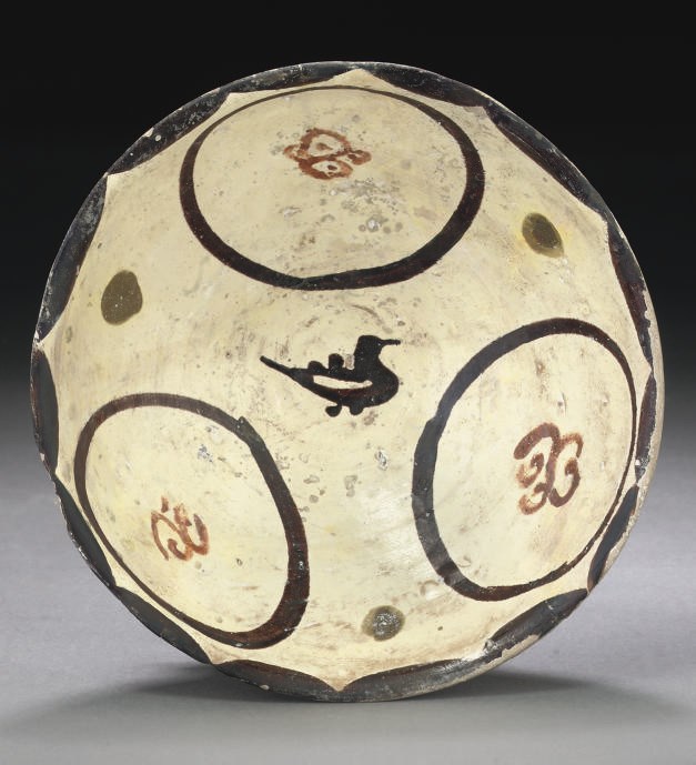 A NISHAPUR POTTERY BOWL, IRAN, 10TH CENTURY