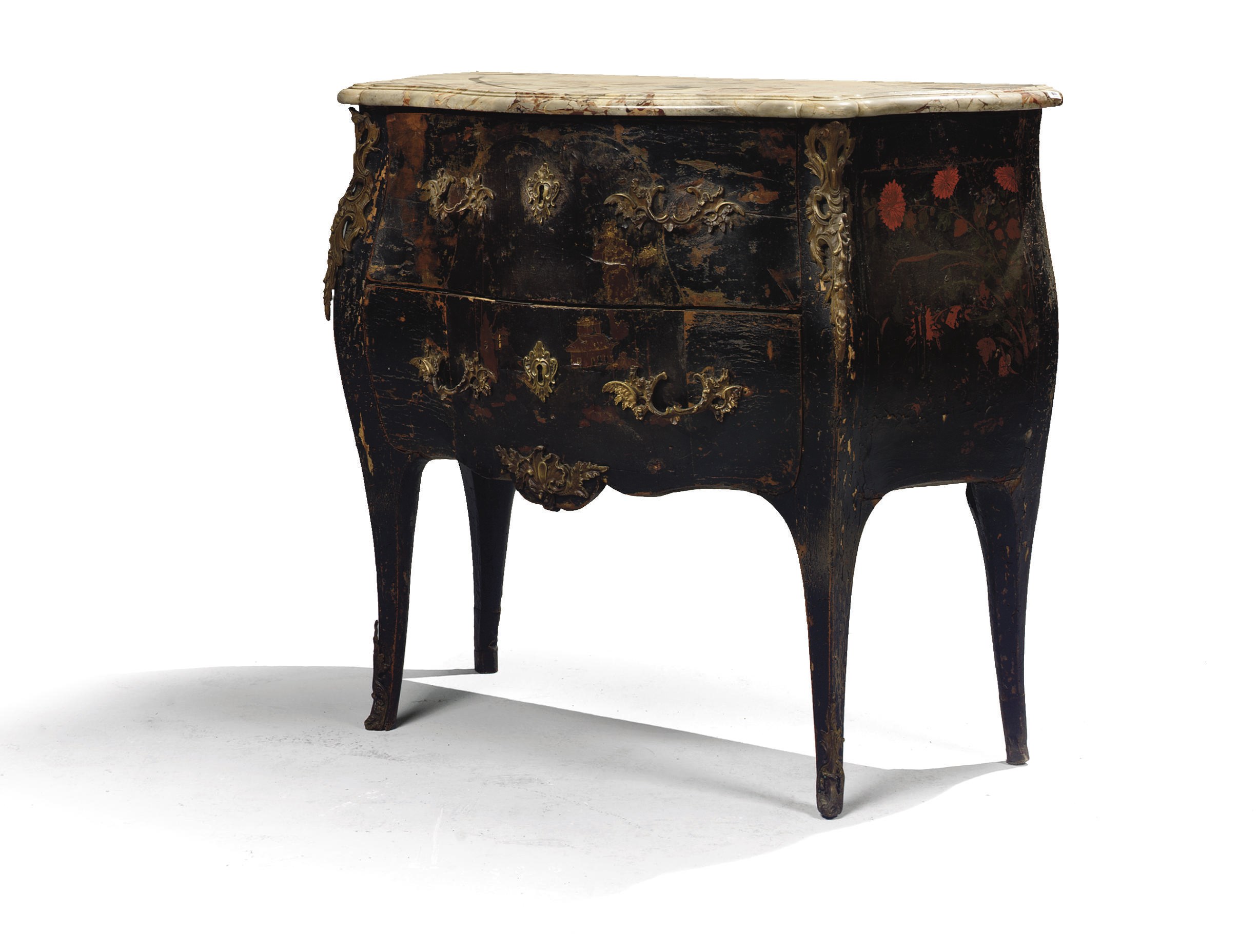 COMMODE D'EPOQUE LOUIS XV