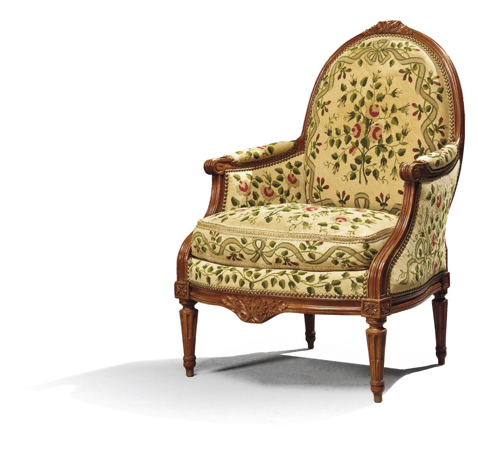 BERGERE A LA REINE D'EPOQUE LOUIS XVI