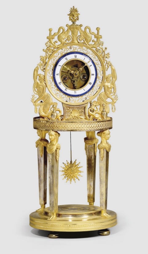 PENDULE D'EPOQUE RESTAURATION