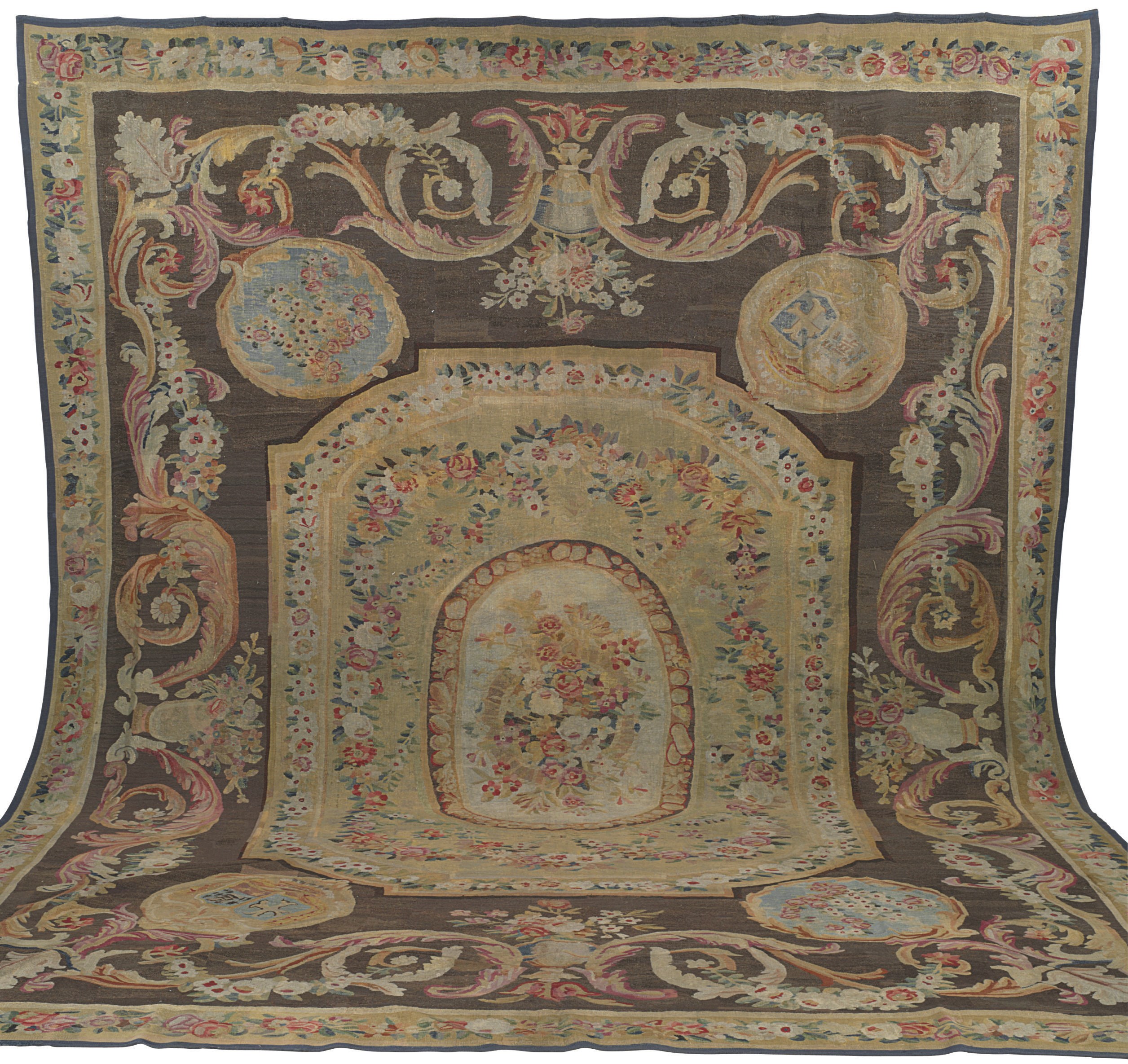 A LOUIS XVI AUBUSSON CARPET