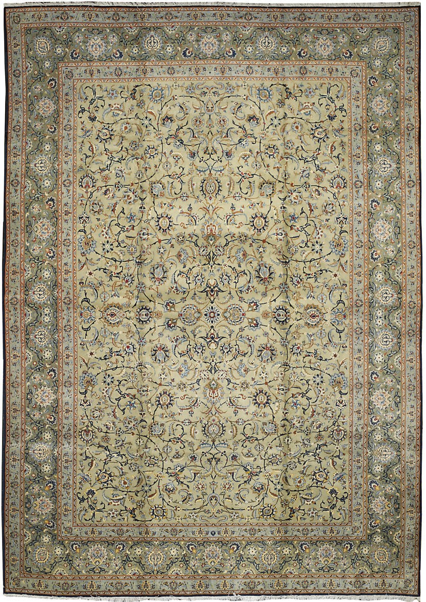 A fine Kashan carpet, Central Persia