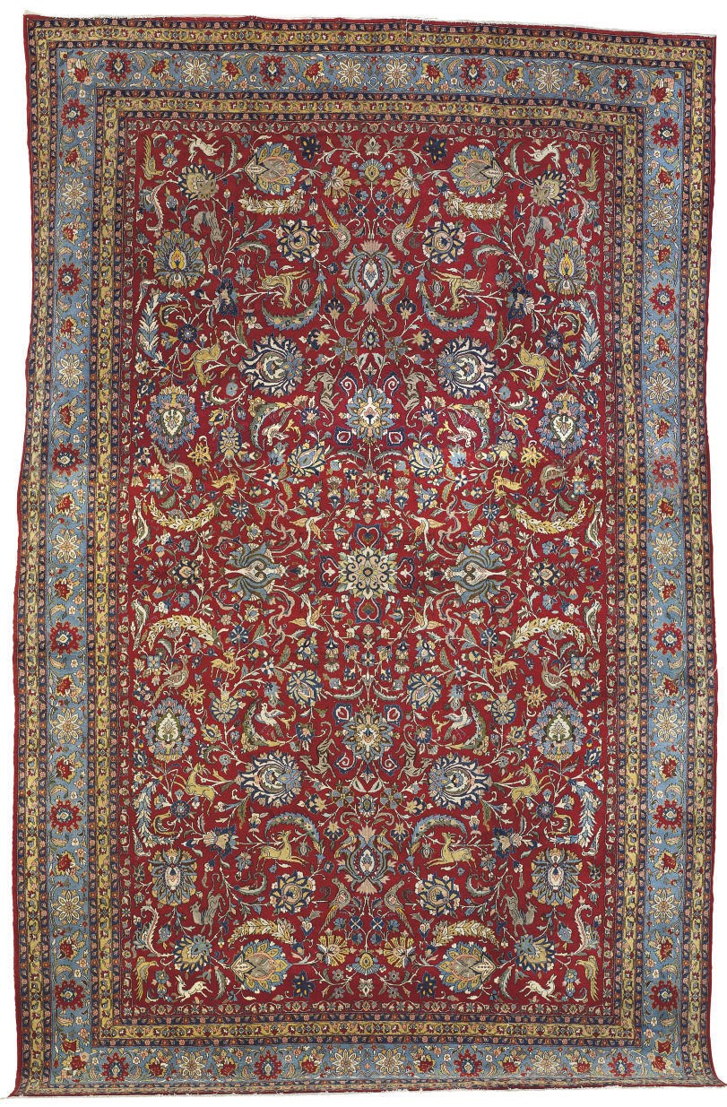 A fine Veramin carpet, North Persia