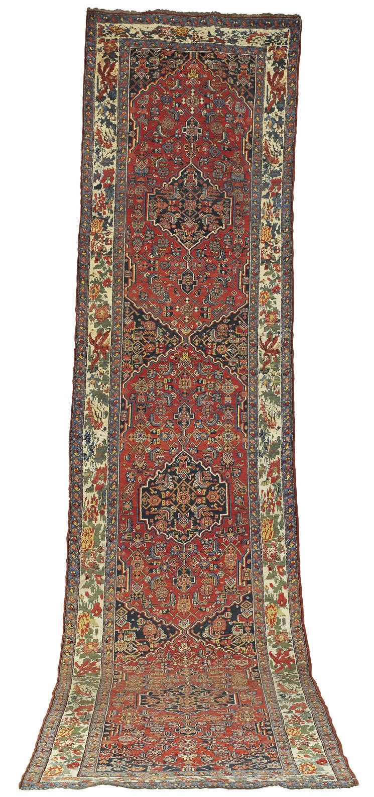 A fine Bijar runner, North-West Persia
