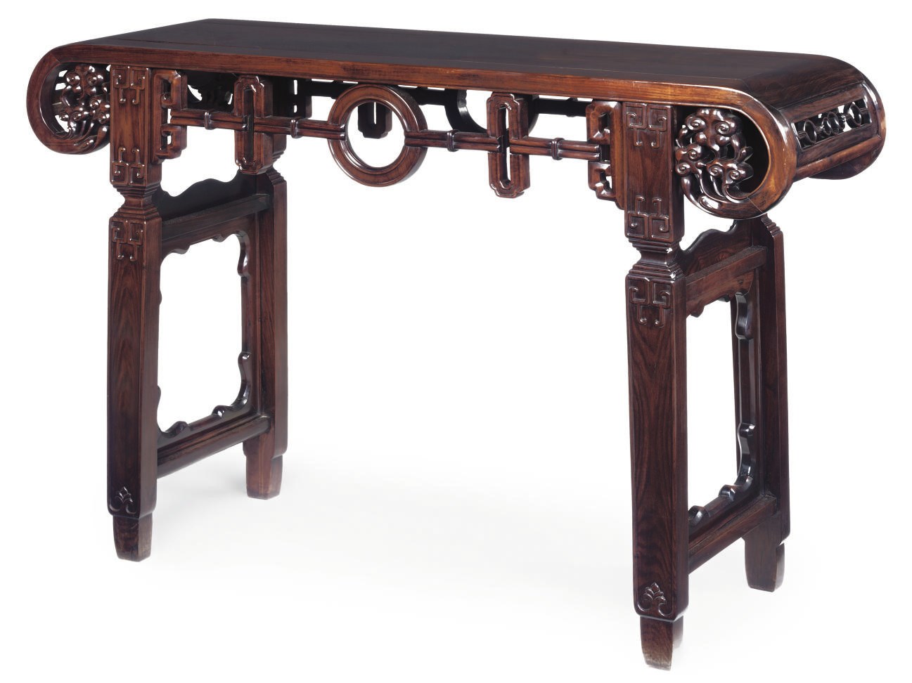 A CHINESE HARDWOOD ALTAR TABLE